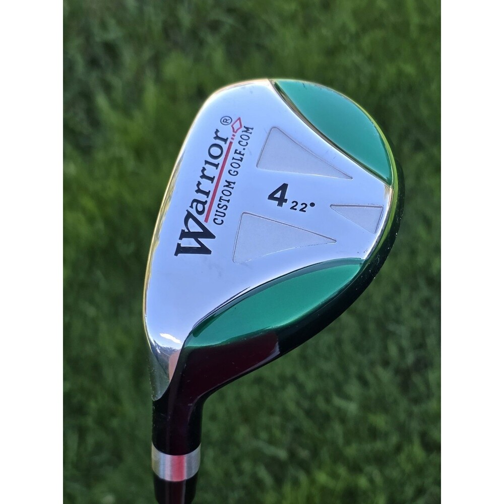 Warrior Custom Golf 4 Hybrid Iron 22° Tour 3.1 Stiff Flex Graphite Shaft LH 40"